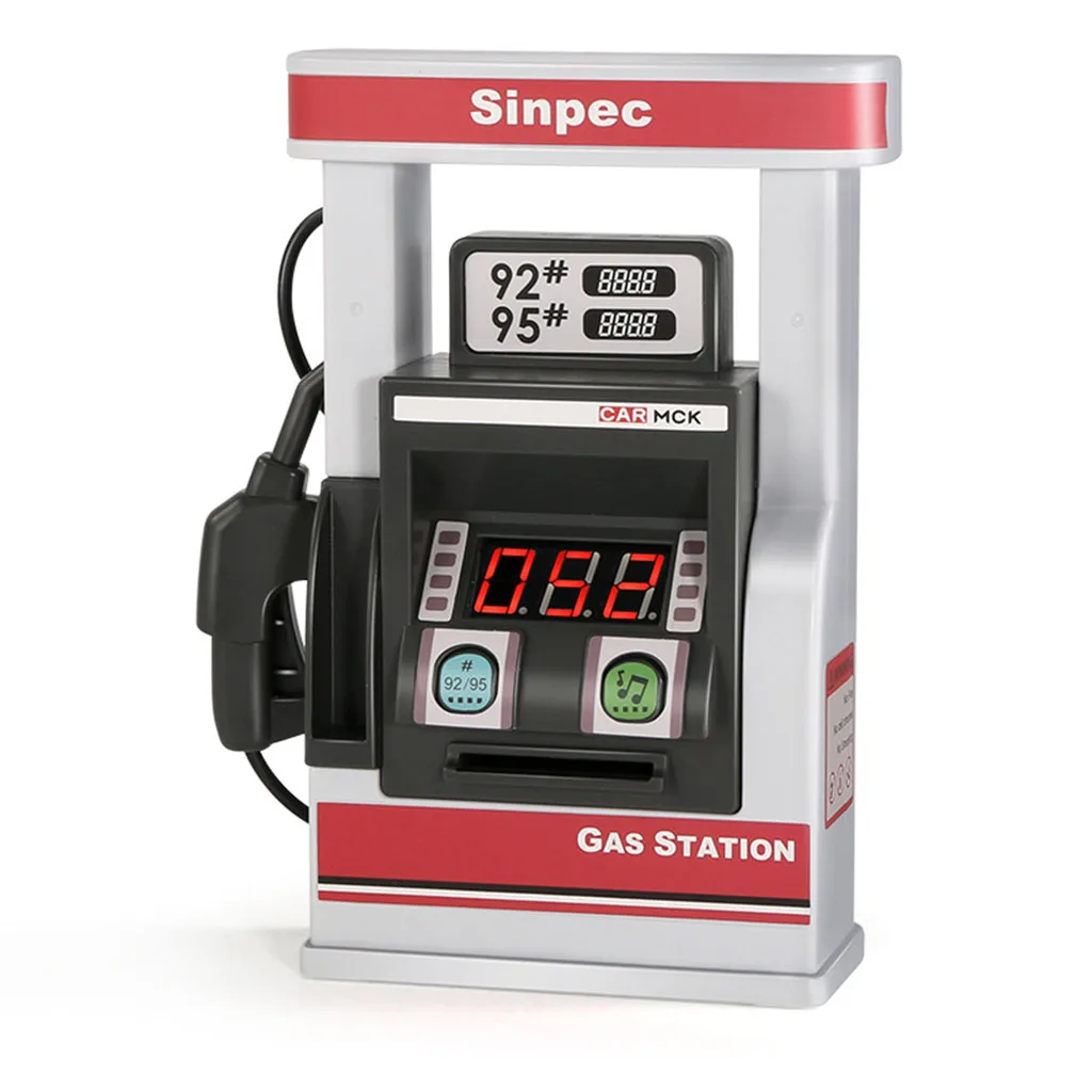 

Plastic Kids Simulate Gas Service Station, with Lights And Sounds, Pretend Play