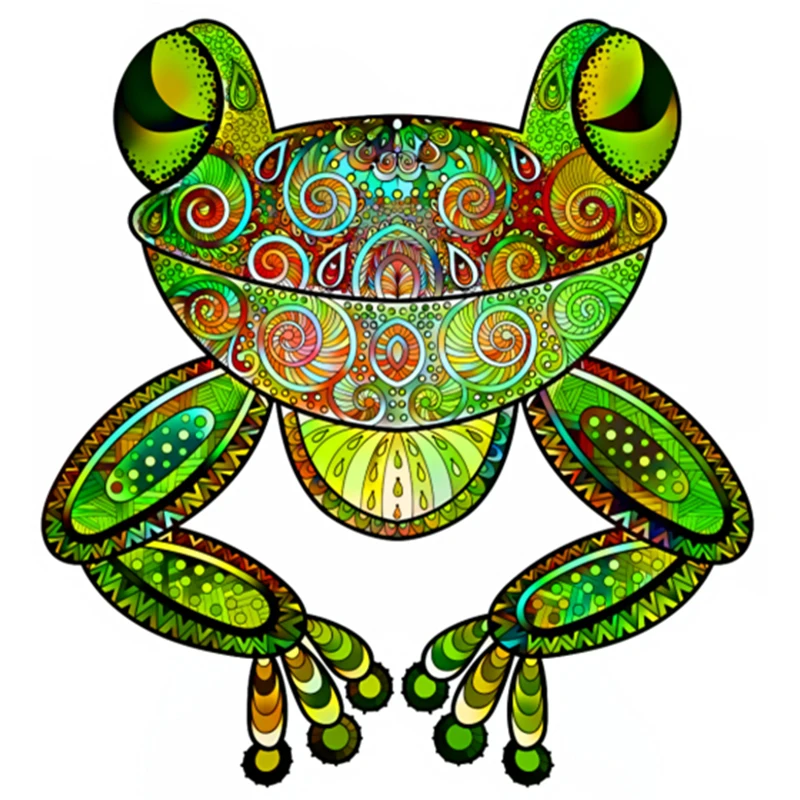 

Puzzle XXL Frog Montessori Education Toy Brain Game Eternity Wooden Jigsaw Puzzles For Men Woman Kids Party 2022 New Copyright