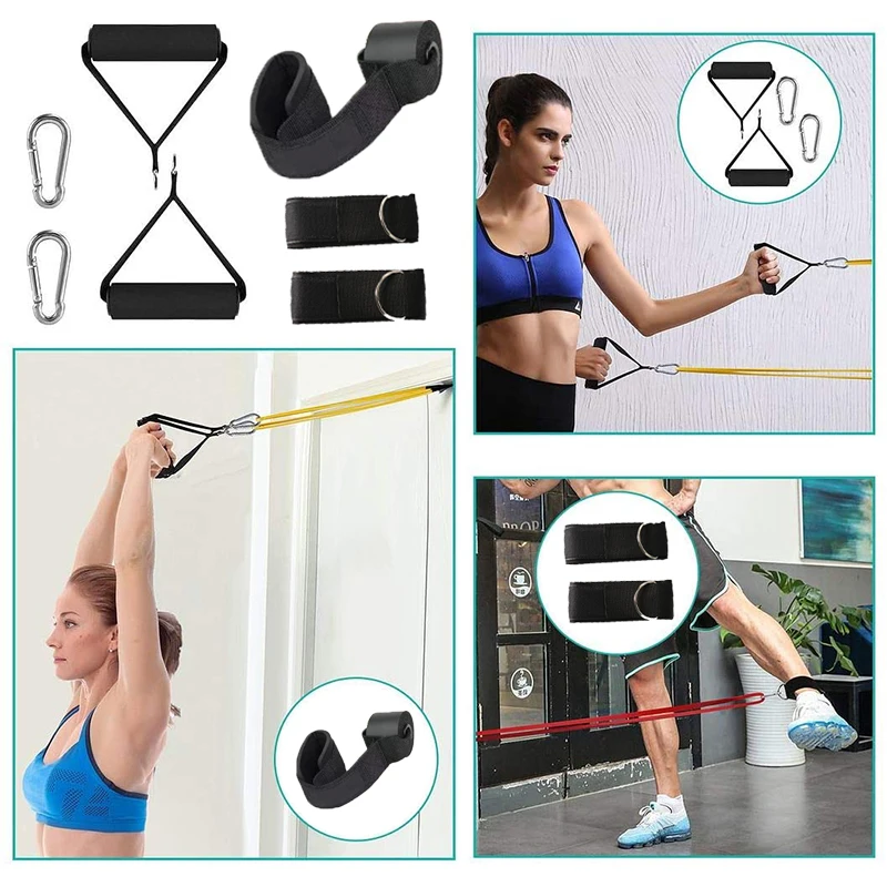 Латексные Эспандеры эластичная лента для упражнений пилатеса фитнеса