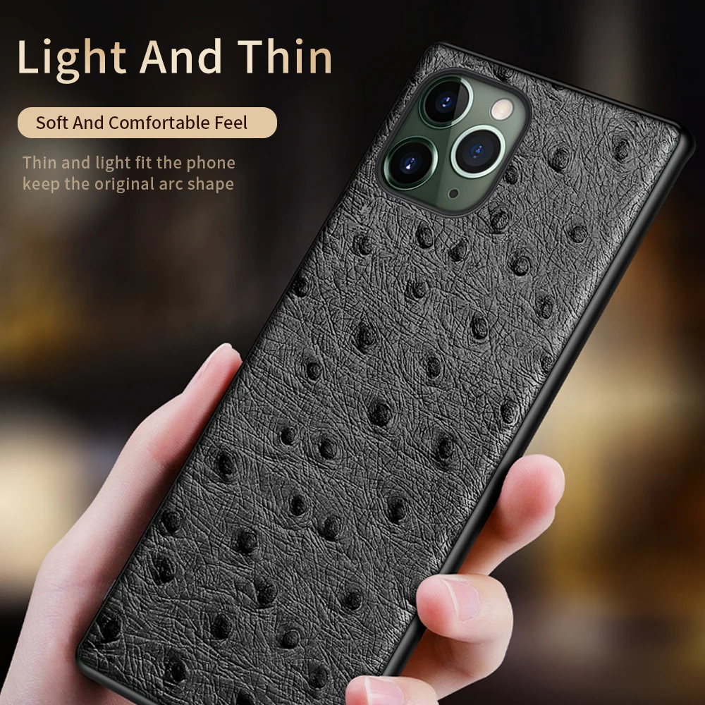Кожаный чехол LANGSIDI для iPhone 11 Pro Max X XS 13 12 pro XR 7plus se 2020 8 | Мобильные телефоны и