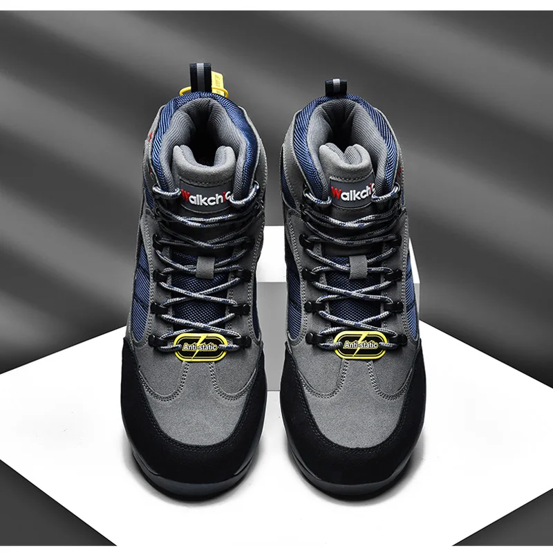 

Men's Mountaineering Shoes, Hiking Sports, Travel Work Shoes, Worker's Boots, Equipment, Ventilation, Large Size 40-47 New Style