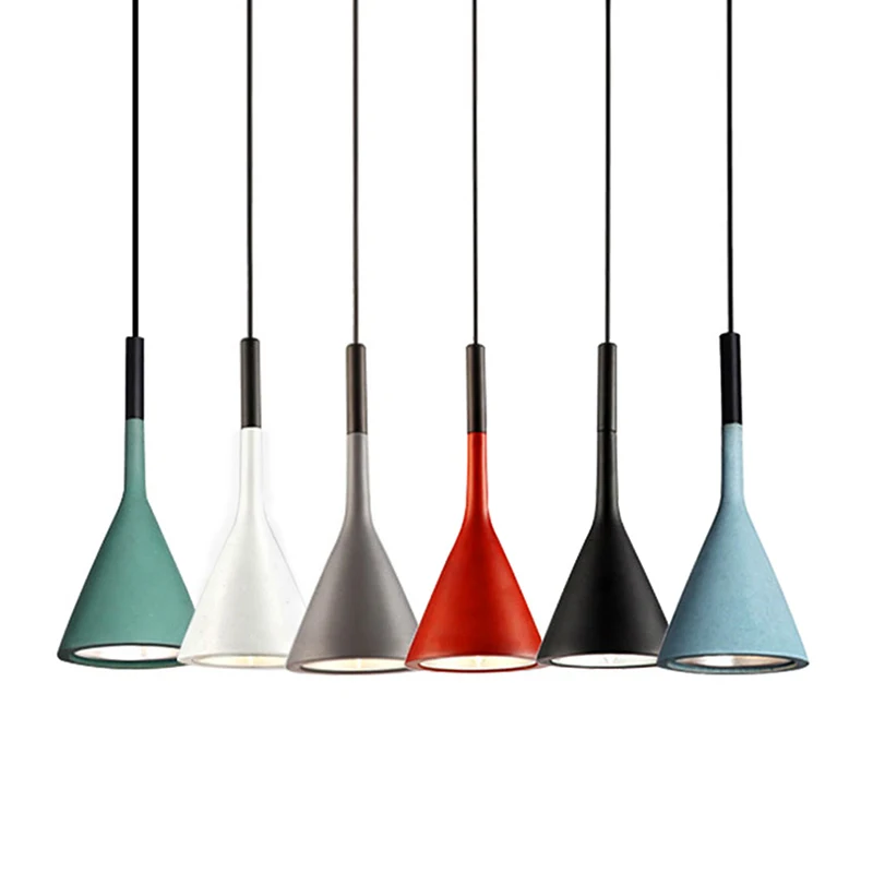 Современный минималистичный подвесной светильник в скандинавском стиле для