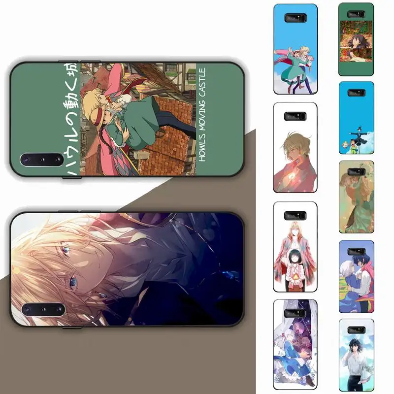 

Howl's Howls Moving Castle Phone Case for Samsung Note 5 7 8 9 10 20 pro plus lite ultra A21 12 72