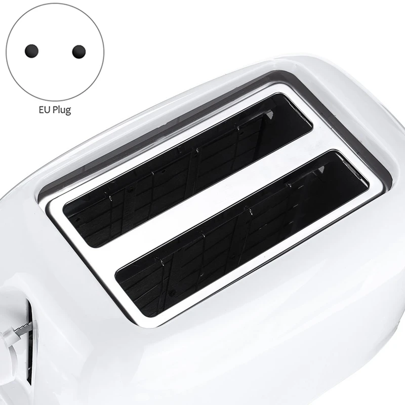 Тостер 2 ломтика двойной Экстра Широкий слот маленький мини-тостер с функцией