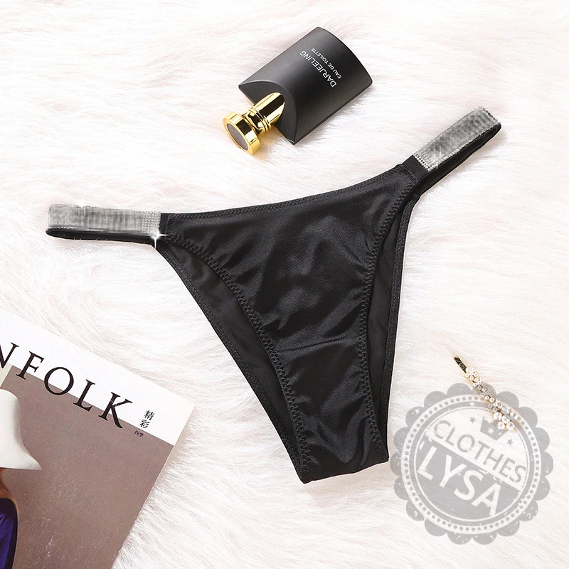 Сексуальные женские стринги пояс с логотипом тайных бриллиантов женское