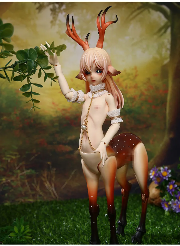 Funan олень Мужской BJD кукла 1/4 фантазия кентавра гибридные Феи высокое качество игрушка для девочки Сказочная страна Oueneifs
