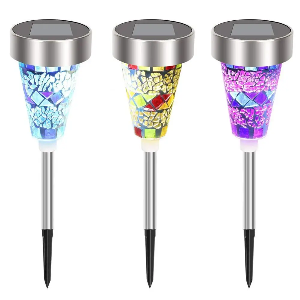 3 шт./компл. нержавеющая сталь и АБС пластик Мозаики Солнечный регулятор белый