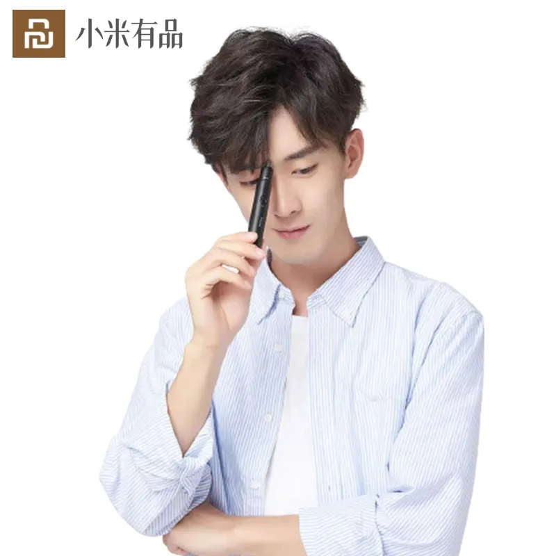 

ShowSee Portable Electric Nose Trimmer Removable C1-BK Washable Double-edged 360° Rotating Cutter Head from Xiaomi Youpin