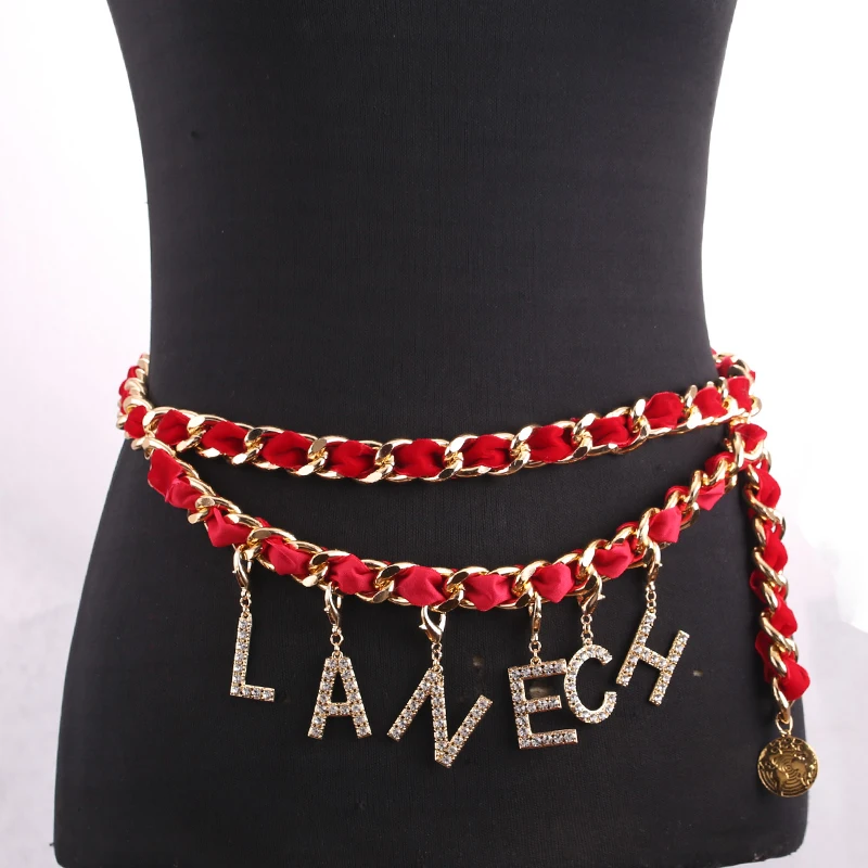 

Богемный эффектный пояс для женщин, большой модный пояс, новый дизайн, цепочка на талию с надписью для женщин, модные украшения для женщин, о...