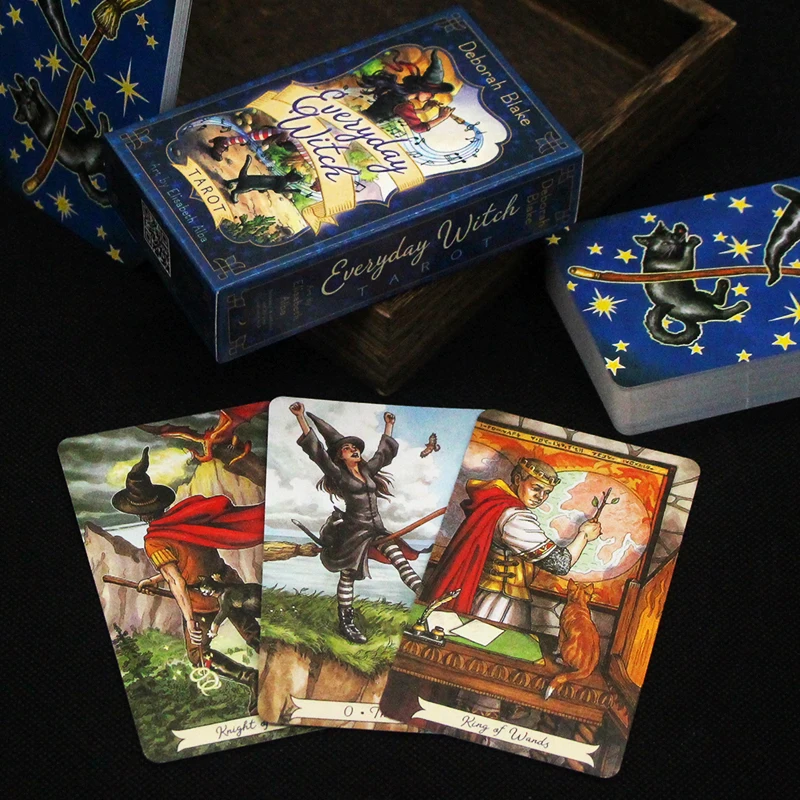 Новое поступление 2021 Интерактивная настольная карта ведьмы Таро колода гадания