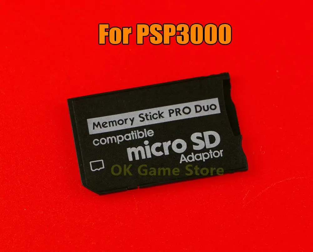 Фото 1 шт./лот для psp1000 2000 3000 Micro SD SDHC TF на карту памяти MS Pro Duo адаптер преобразователь