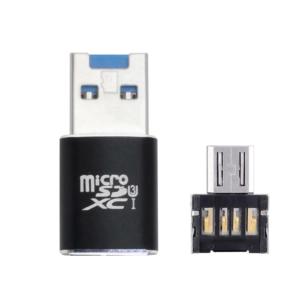 

Xiwai USB 3,0 для SDXC TF Micro SD кардридер с Micro USB 5pin OTG адаптер для планшета/телефона