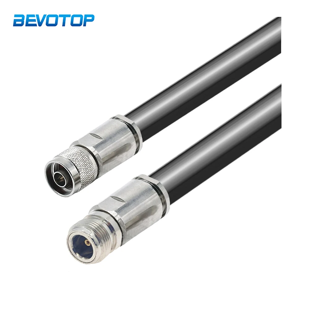 Коаксиальный удлинитель LMR600 R600, усилитель сигнала сотовой связи с низким коэффициентом потери, разъем N папа-N мама, 4G LTE