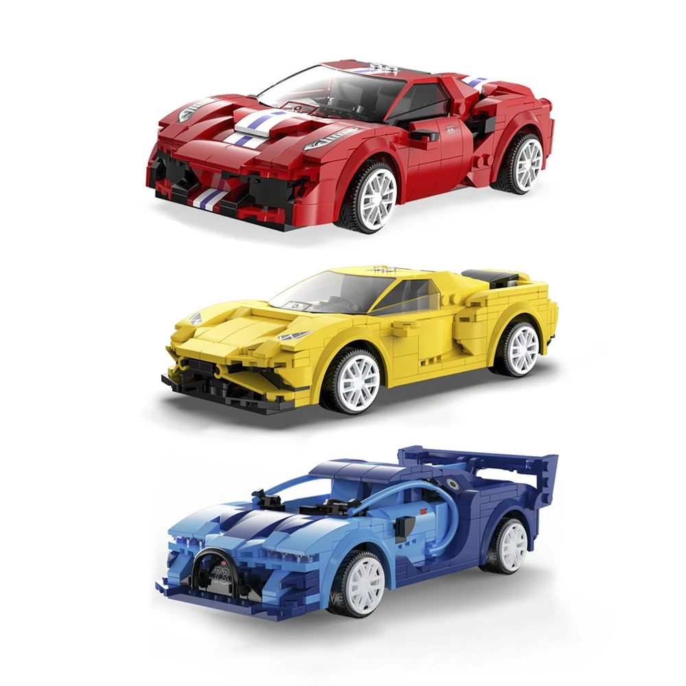 

Remote Control Racing Car Building Blocks Car Bricks Construction Toys DIY Model Toy Children's Birthday Gift