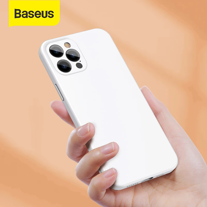 

Чехол Baseus для телефона iPhone 12 Pro Max, пылезащитный чехол для телефона, простой чехол, ультратонкая задняя крышка телефона для iPhone 12 Mini