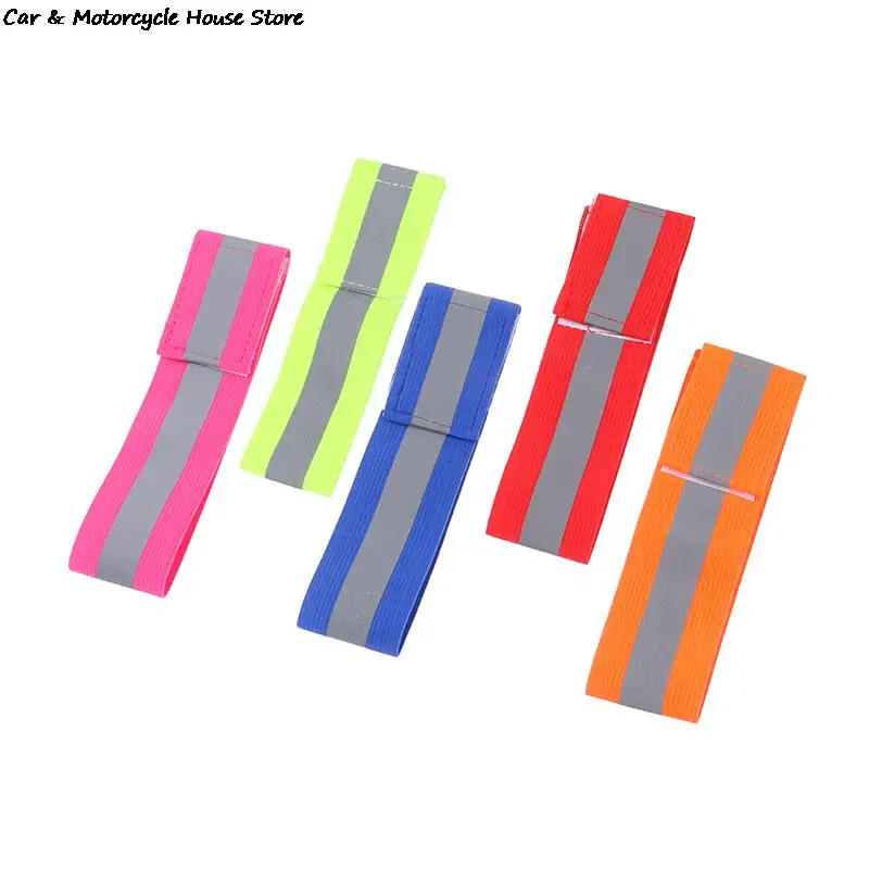 Светоотражающие ленты эластичные ремешки на запястье для ног безопасности