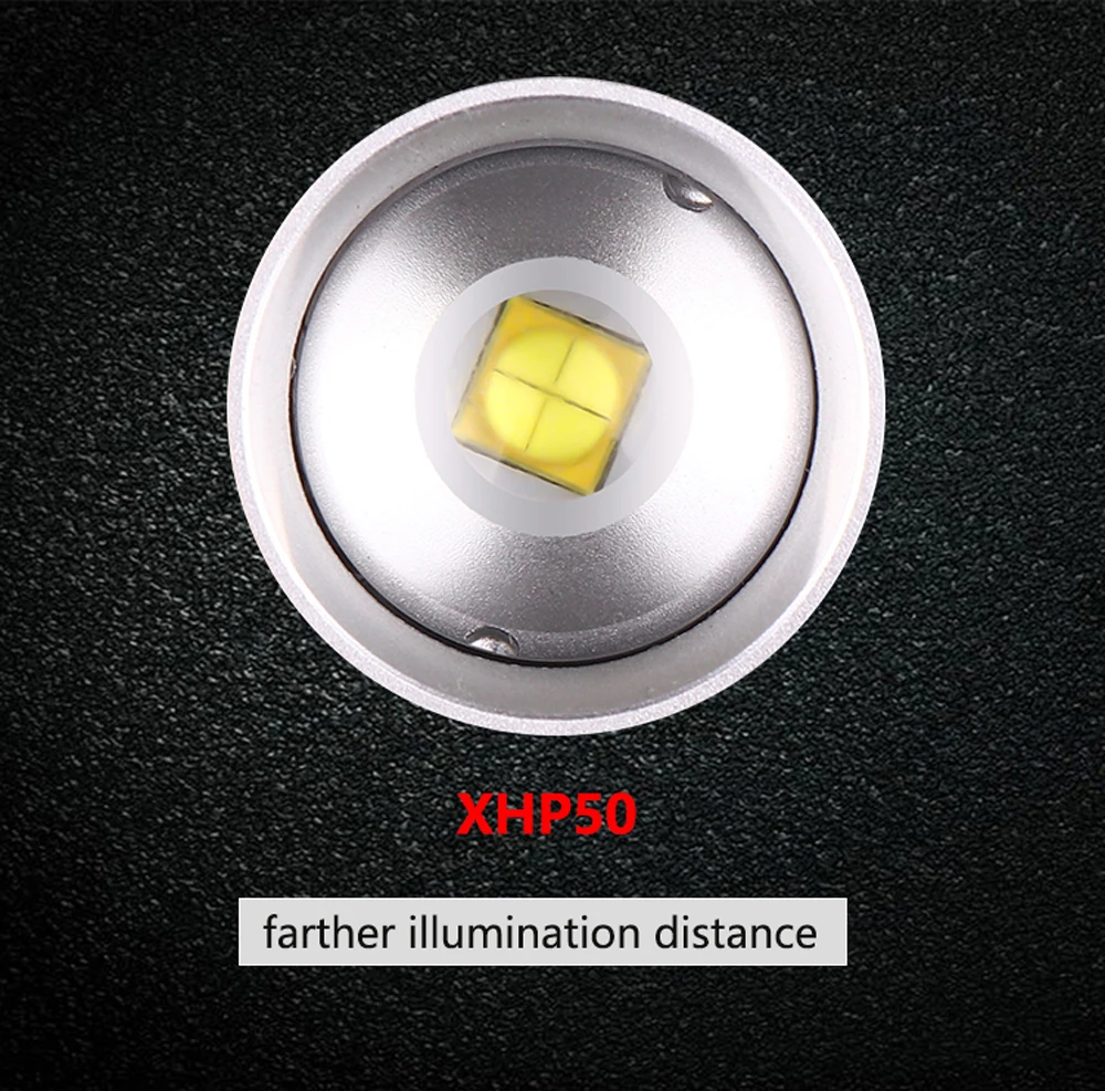 Самый мощный XHP90 Новое поступление светодиодный фонарик с usb зумом 18650 26650 USB Перезаряжаемый Аккумулятор VS XHP70/P50 походный фонарь