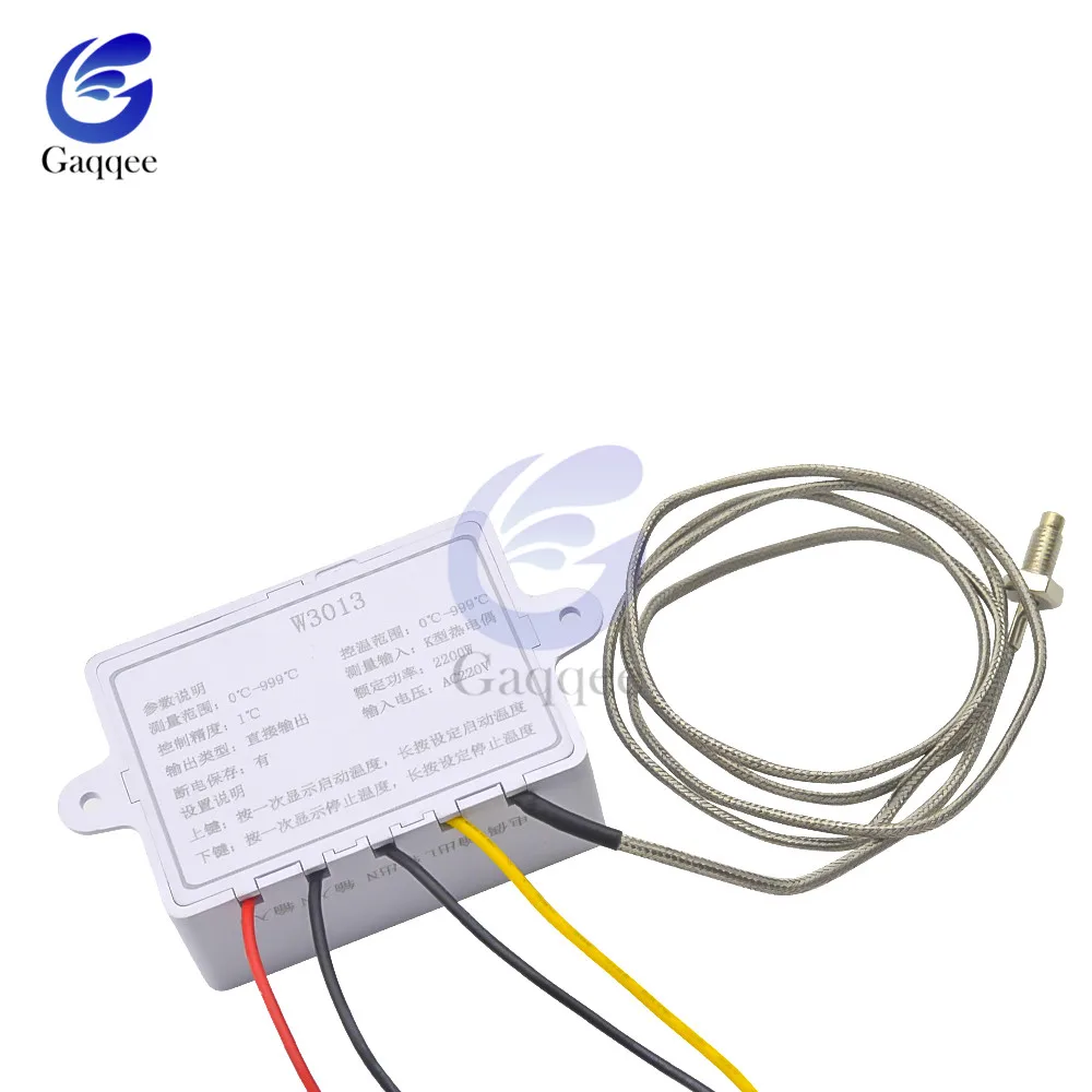 AC 110V 220V Digital Temperature Controller W3013 2200W High for Chassis Equipment | Инструменты