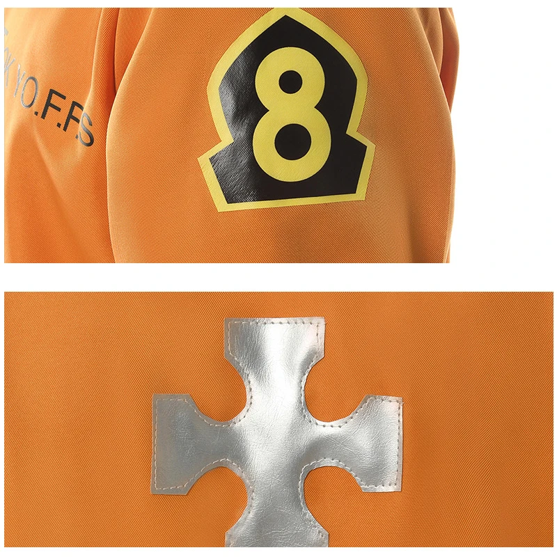 Костюм для косплея из аниме комиксов огненная сила костюм Shinra Kusakabe мужская