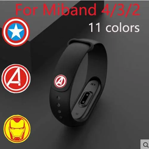 Лидер продаж ремешок из фильма hero для Xiaomi Mi Band 6 5 4 3 2 браслет на запястье band