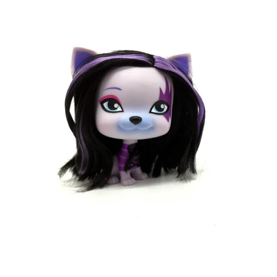 doll d Милый щенок голова собаки кукла модель игрушки Дети Девочка Играть Дом кукла подарок на день рождения украшение дома - Цвет: doll d