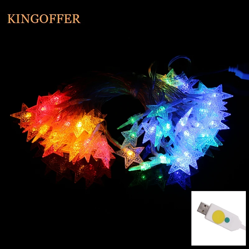 Гирлянда светодиодная с питанием от USB 10 м | Лампы и освещение