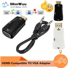 Адаптер HDMI-VGA штырь-гнездо, 1080P