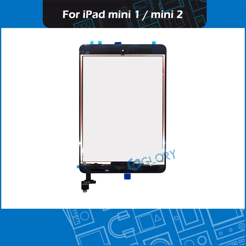 Переднее стекло дигитайзера A1432/A1454/A1455/A1490/A1489 для iPad Mini 1 2 сенсорная панель с