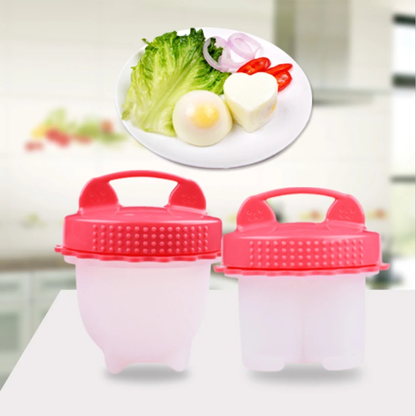 3 шт./компл. сердце образный Мини антипригарный силиконовый котел для яиц .