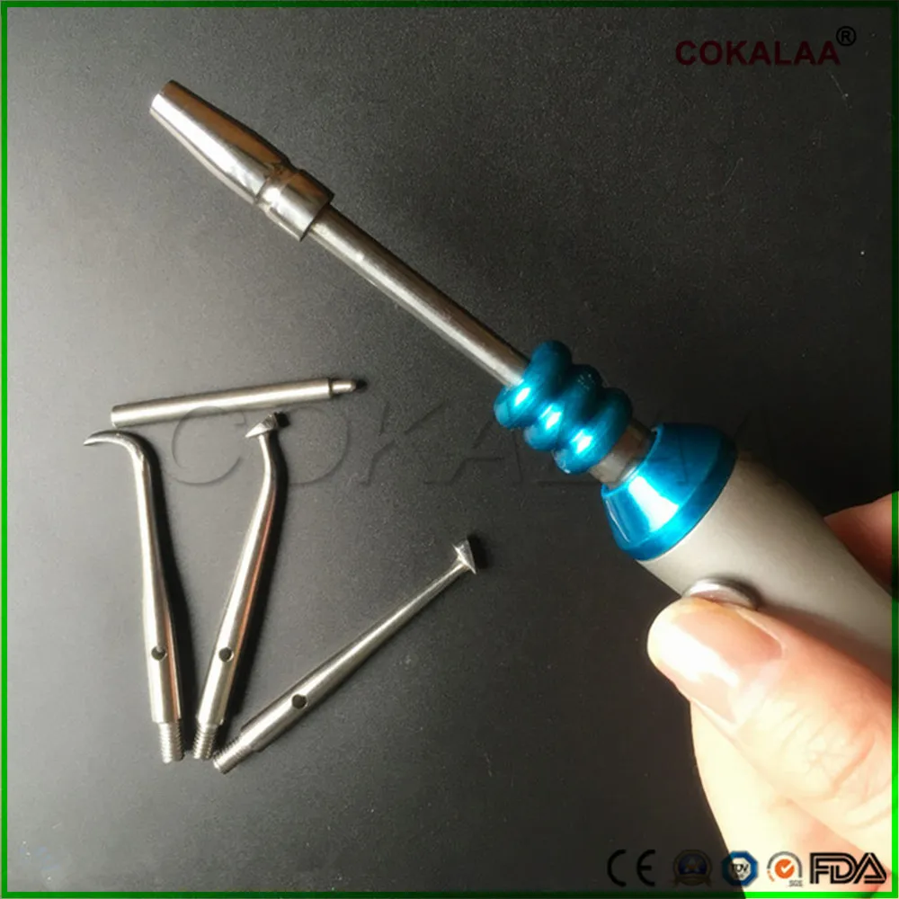 1 Набор инструментов для снятия коронок из нержавеющей стали с регулируемой автоматической функцией на 4 уровня для стоматологической лаборатории.