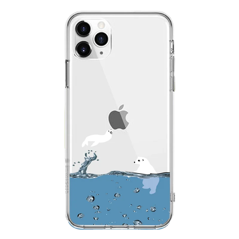 12 Милый Розовый Слон Мягкий ТПУ чехол для телефона для Apple iPhone X XS чехол для MAX XR Eat для iPhone 8, 7, 6 S, Plus, 5S SE 11Pro чехол s Coque Капа - Цвет: 12
