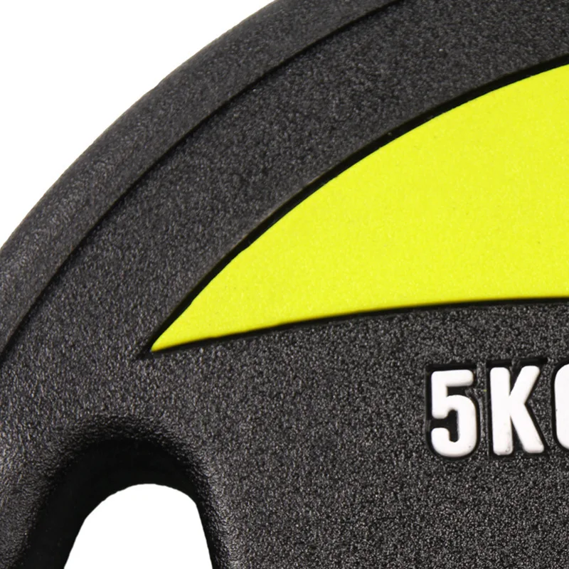 Factory Specials PU Barbell Piece Three-hole Hand Grasp Hole Bell Gym Custom Wholesale Dumbbell | Спорт и развлечения