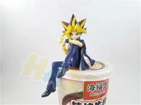 anime yu gi oh atem yugi muto pvc figure model toy noodle stopper new