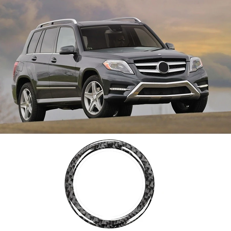 AU04-для Mercedes Benz GLK 300 350 250 2008-2015 кольцо с отверстием для ключей пусковая кнопка рамка