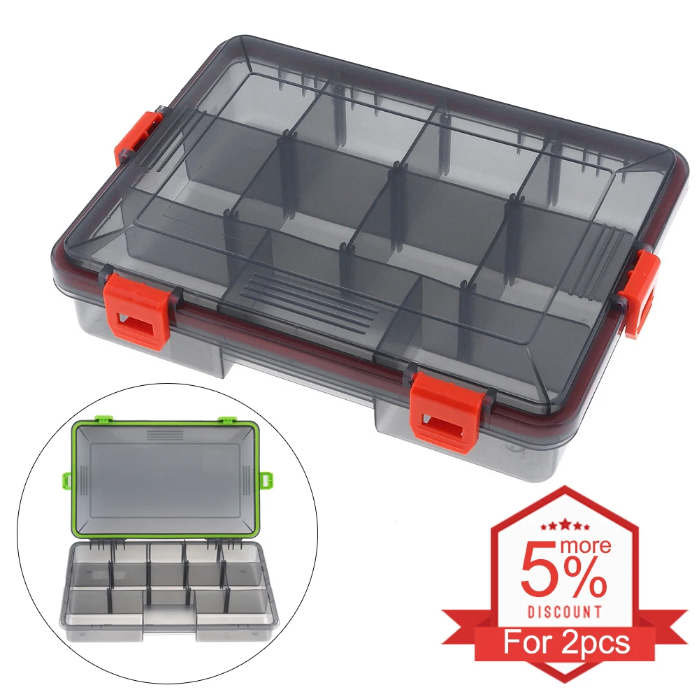 Портативный отсек для активности безопасный замок коробка рыболовных снастей