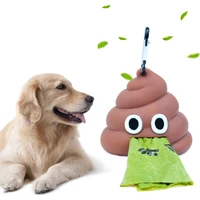 pet garbage bag dispenser cats dogs portable soft silicone pet poop bag storage box dog poop bags dog supplies cleaning supplies
