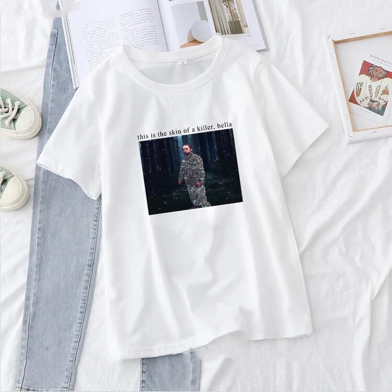

Robert Pattinson Standing Meme Print Graphic T-Shirts Women Harajuku Summer Female Top Tee Streetwear ulzzang t-shirt