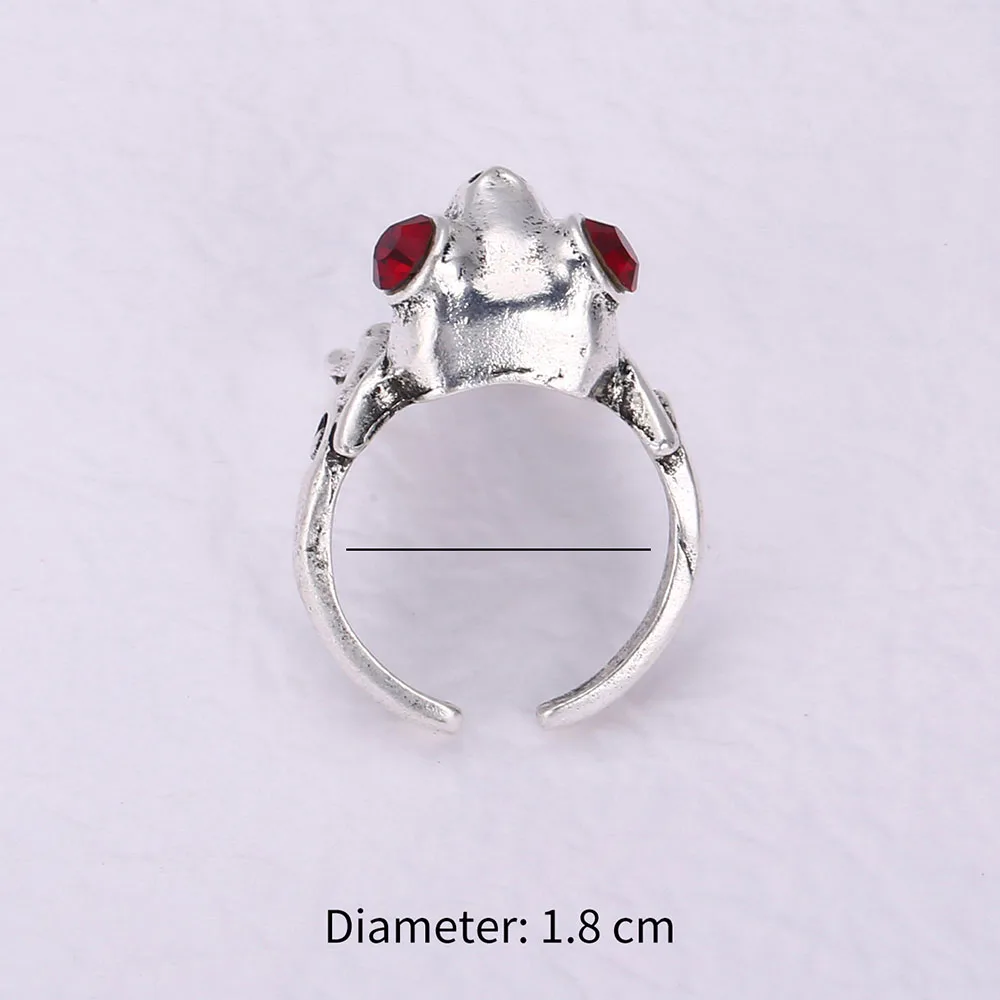 Новое корейское модное креативное романтическое Открытое кольцо в виде лягушки