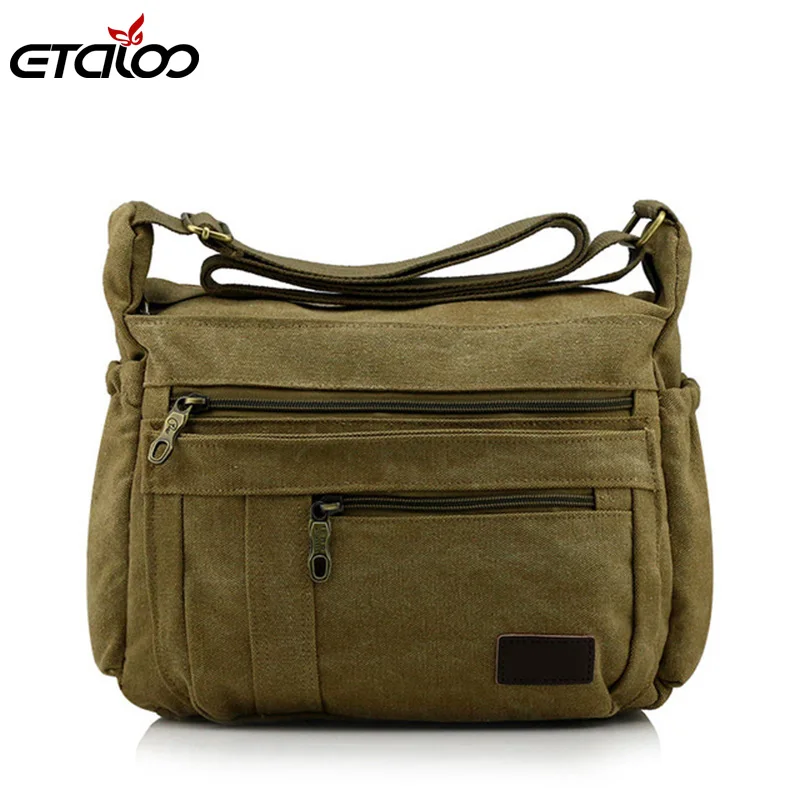 Холщовая Сумка для мужчин модный мессенджер на ремне|handbag backpack|bag salthandbags at wholesale