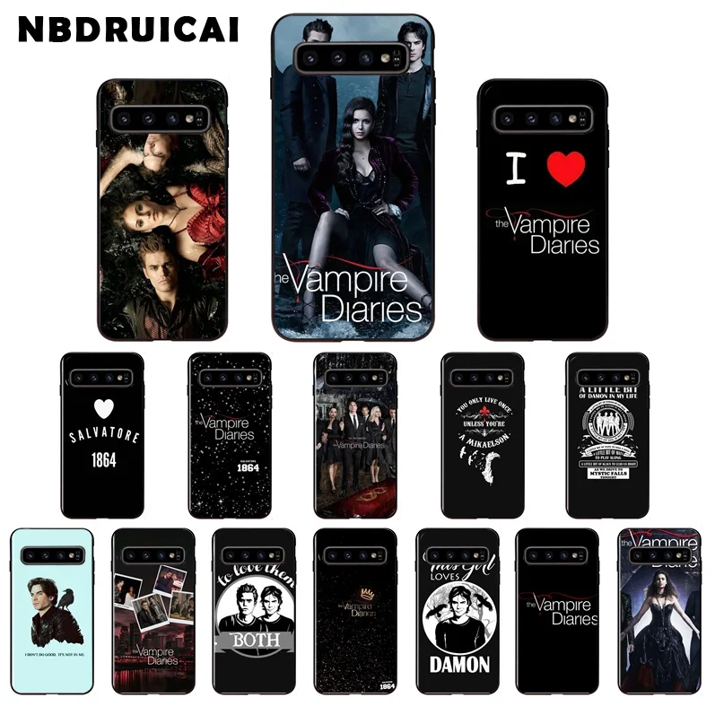 NBDRUICAI Дневники вампира Стефан Деймон Сальваторе чехол для телефона Samsung S9 plus S5 S6