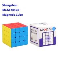 sengso shengshou mr m magnetic 4x4 cubing magic 4x4x4 magnet positioning mrm 4 cubo magico 44 magnets cube game puzzle toys