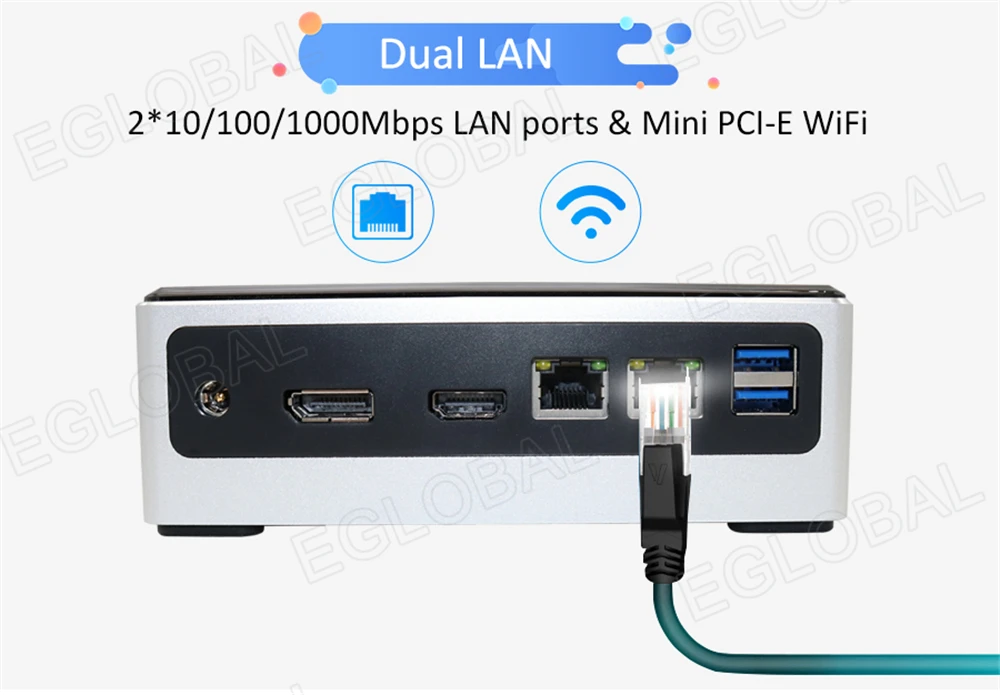 Intel i7 8550U i5 8250U четырехъядерный мини-ПК 2* DDR4 2* Lans M.2 NVMe V310 NUC Win 10 WiFi HDMI тонкий компьютер UHD графика 620 ТВ коробка