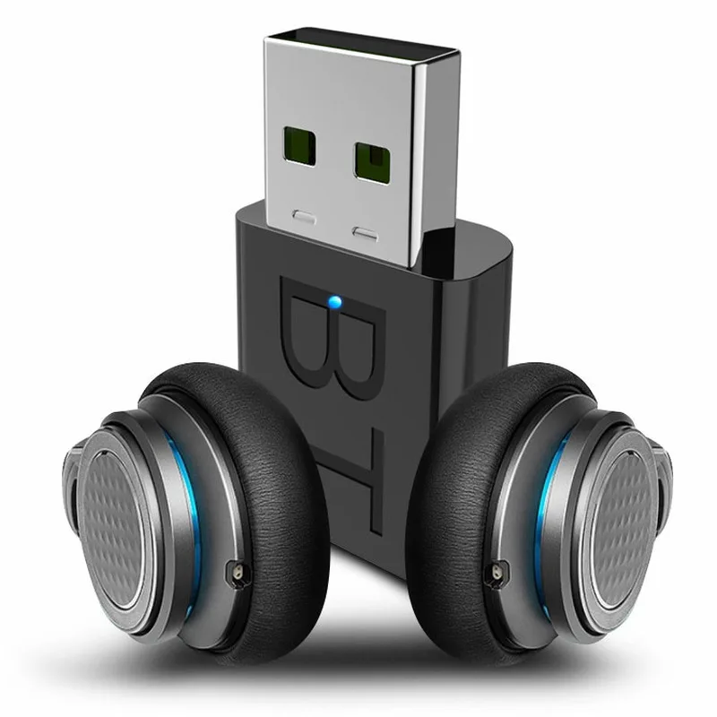 Новый USB беспроводной Bluetooth 5 0 приемник адаптер музыкальные колонки 3 мм AUX
