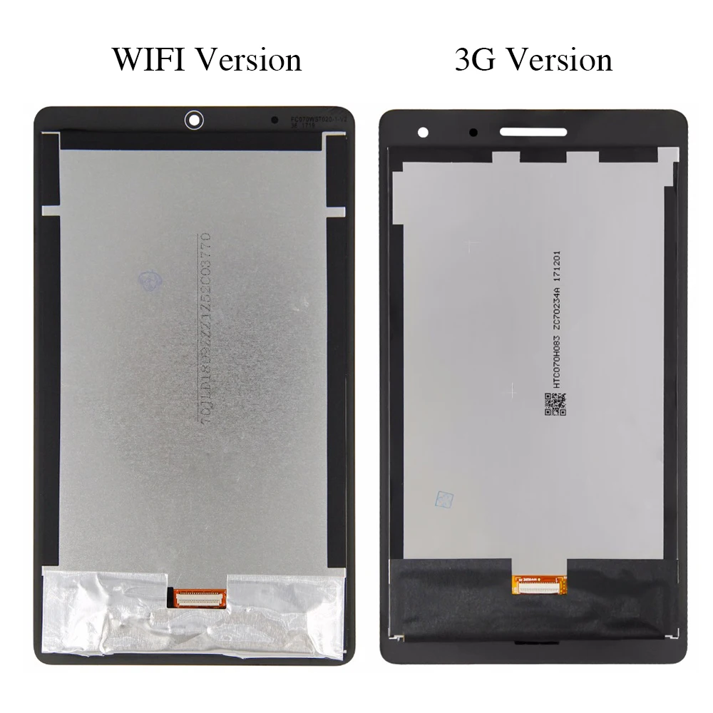 ЖК дисплей качества AAA для Huawei MediaPad T3 7 0 с дигитайзером сенсорного экрана в сборе Wi