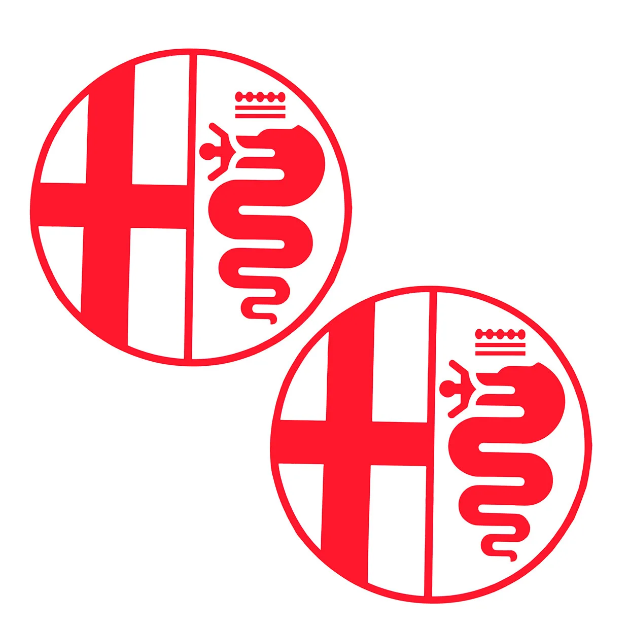 2 шт. наклейки на боковые двери автомобиля для Alfa Romeo MiTo Giulia Giulietta 147 156 159 166 Авто