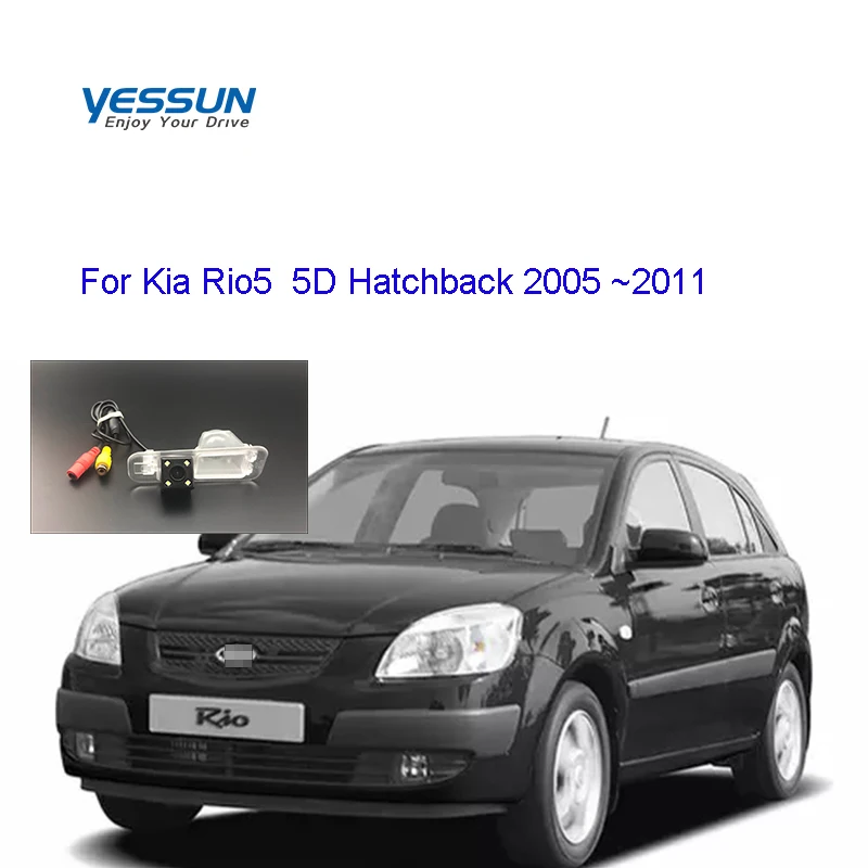 Камера заднего вида Yessun для хэтчбека Kia Rio5 5D 2005 ~ 2011 | Автомобили и мотоциклы