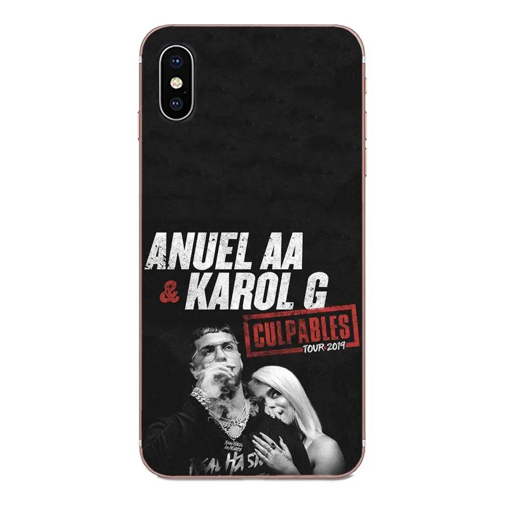 Мягкий чехол для телефона Anuel Aa Freeanuel Huawei Honor Mate Nova Note 20 20s 30 5 5I 5T 6 7I 7C 8A 8X 9X 10 Pro Lite Play
