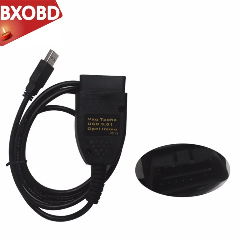 Vag3.01 USB Vag Tacho 3 01 + вывода pel подушка безопасности Immo VAG OBD2 диагностический