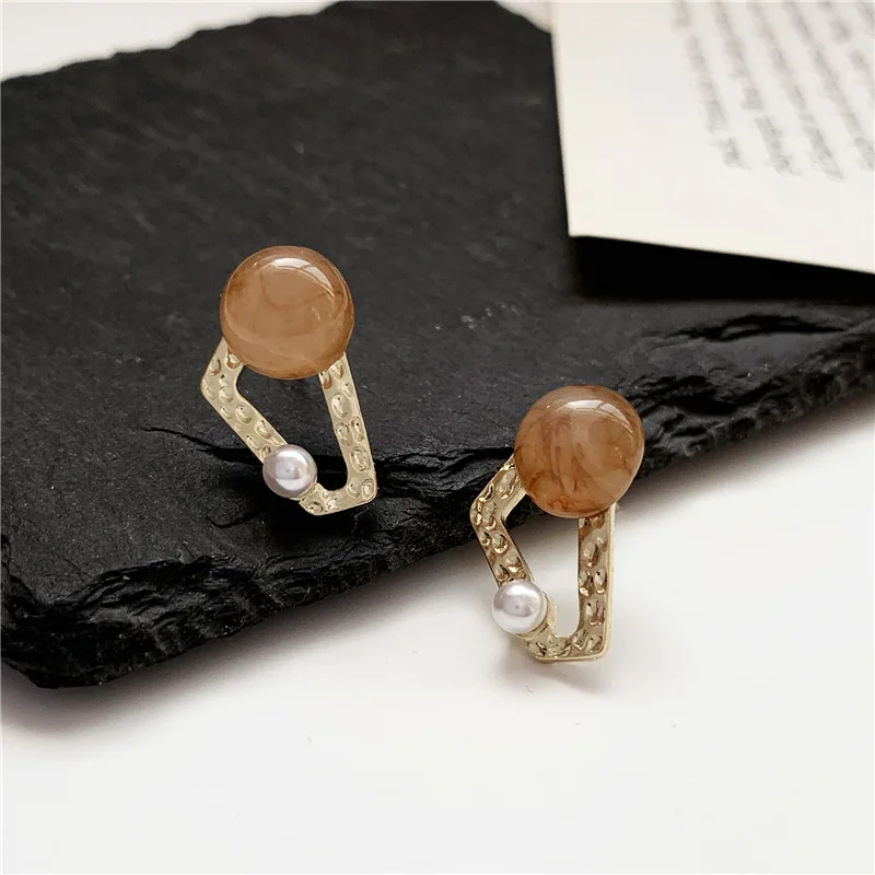 Женские серьги с жемчугом в Корейском стиле | Украшения и аксессуары