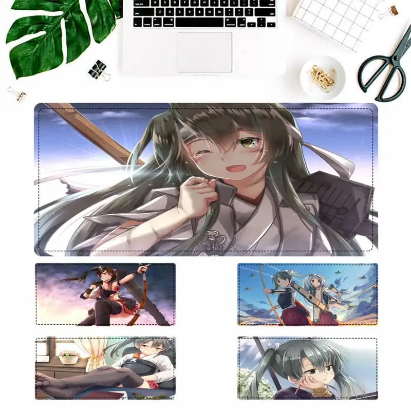 

30x80cm KanColle Kantai Collection Zuikaku Mouse Pad Gamer Keyboard Maus Pad Desk Mouse Mat Game Accessories For Overwatch